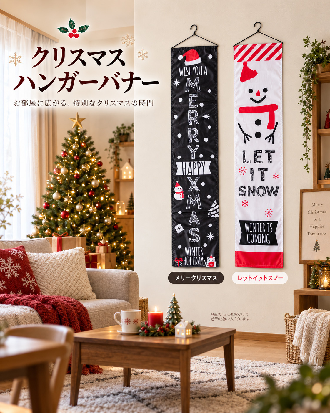 �N���X�}�X�n���K�[�o�i�[�i�����[�N���X�}�X�j
