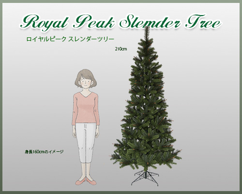 Nakajo's Christmas クリスマスツリー販売 ロイヤルピークスレンダー